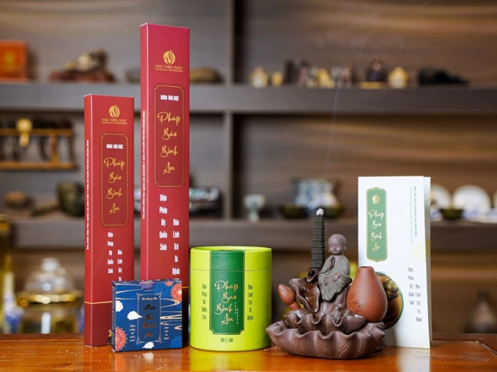 Tháp Hương Pháp Bảo Bình An - Sợi Dây Gắn Kết Tâm Linh
